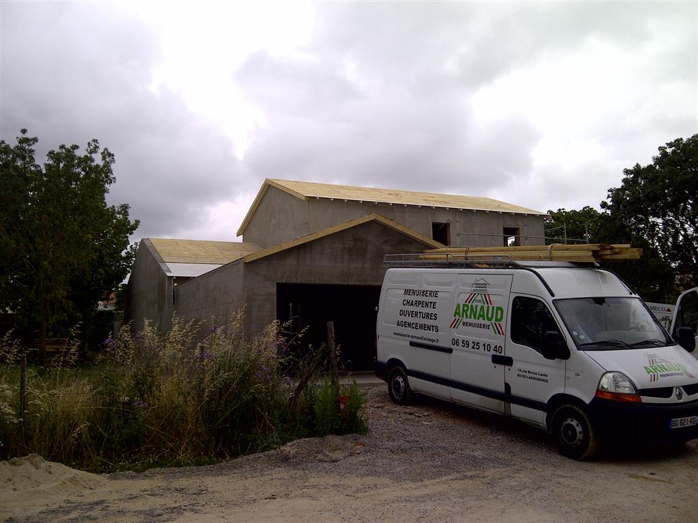 Arnaud Menuiserie Menuiserie Interieur Et Exterieur Aizenay Charpente2